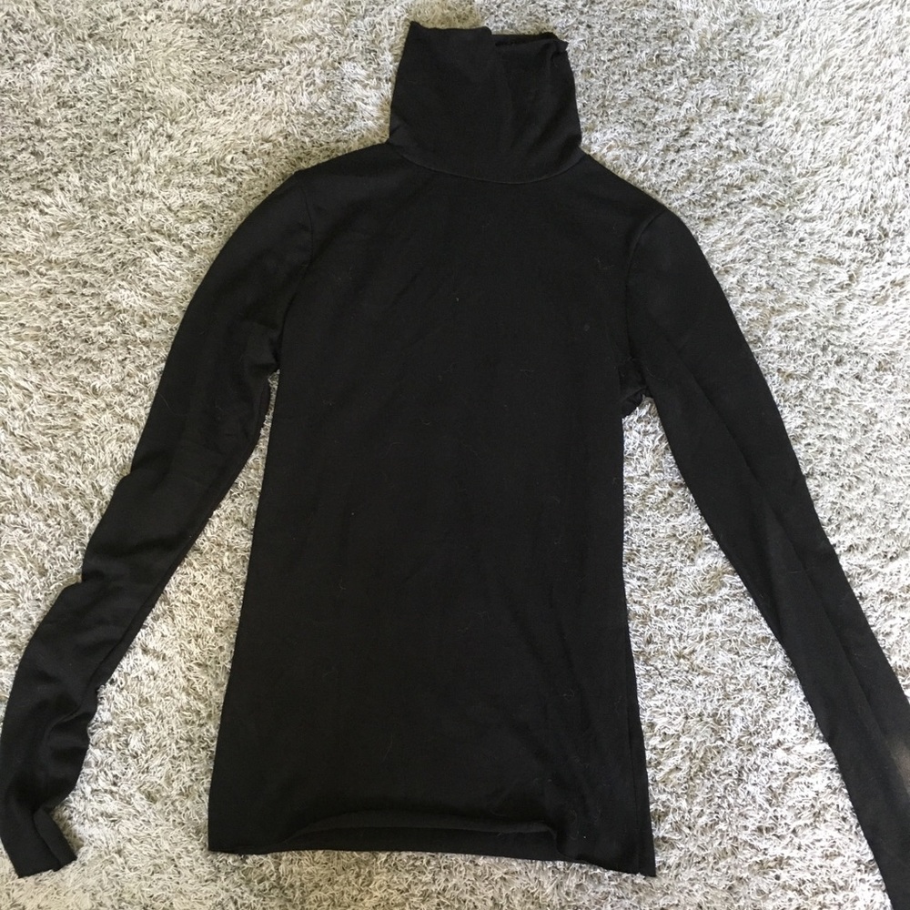 Black turtleneck
